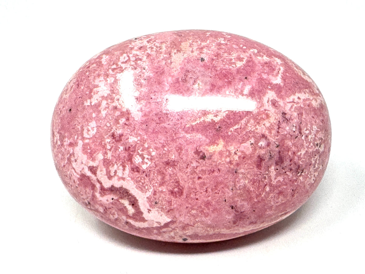 Peruvian Rhodonite Crystal Pebble 5.9cm