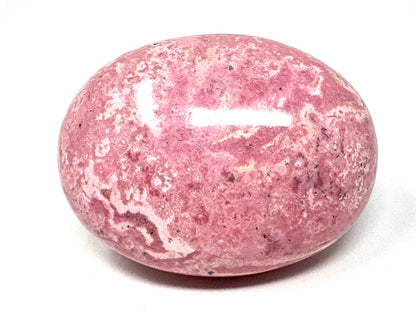 Peruvian Rhodonite Crystal Pebble 5.9cm