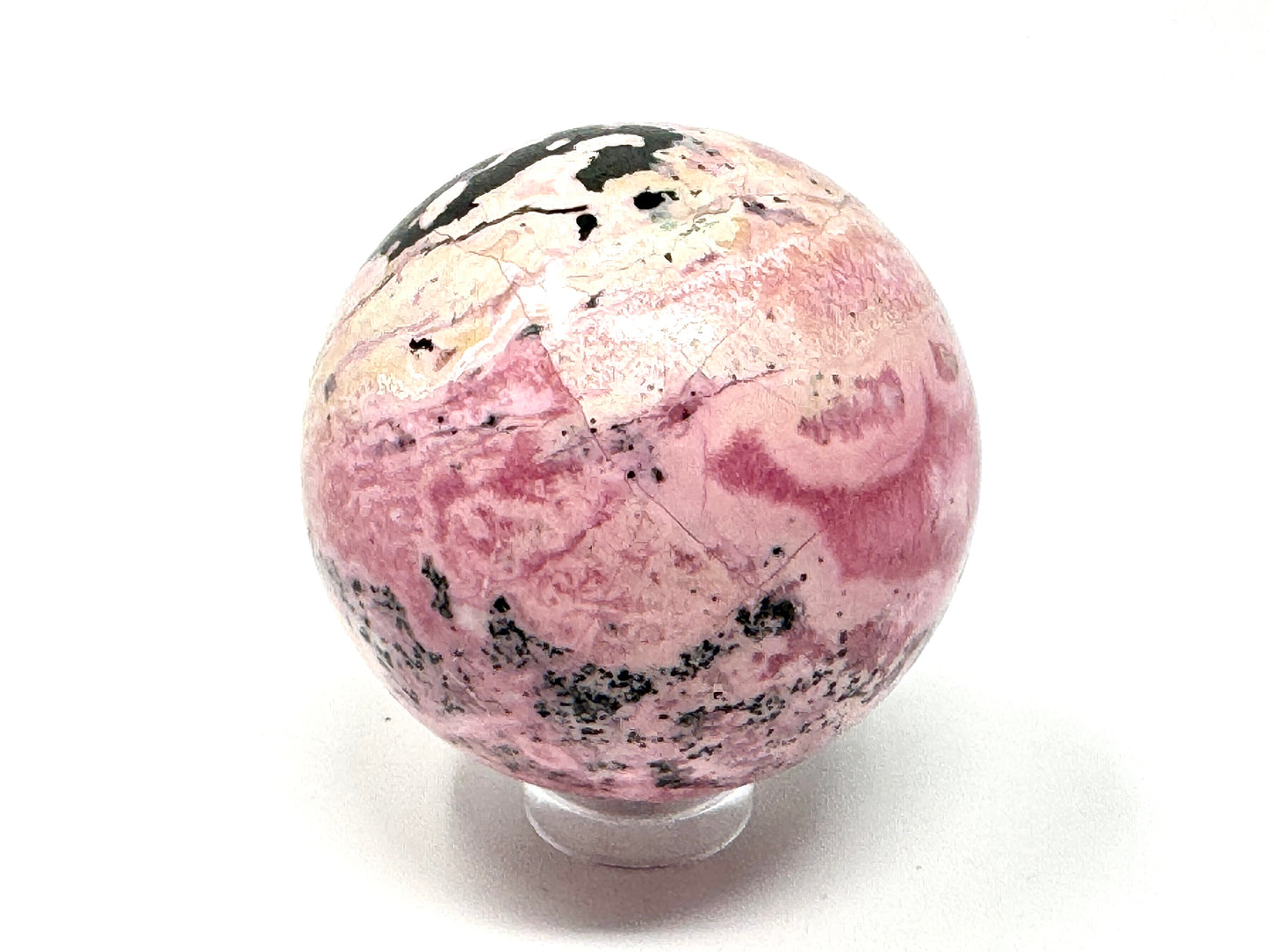 Peruvian Rhodonite Sphere 4.3cm
