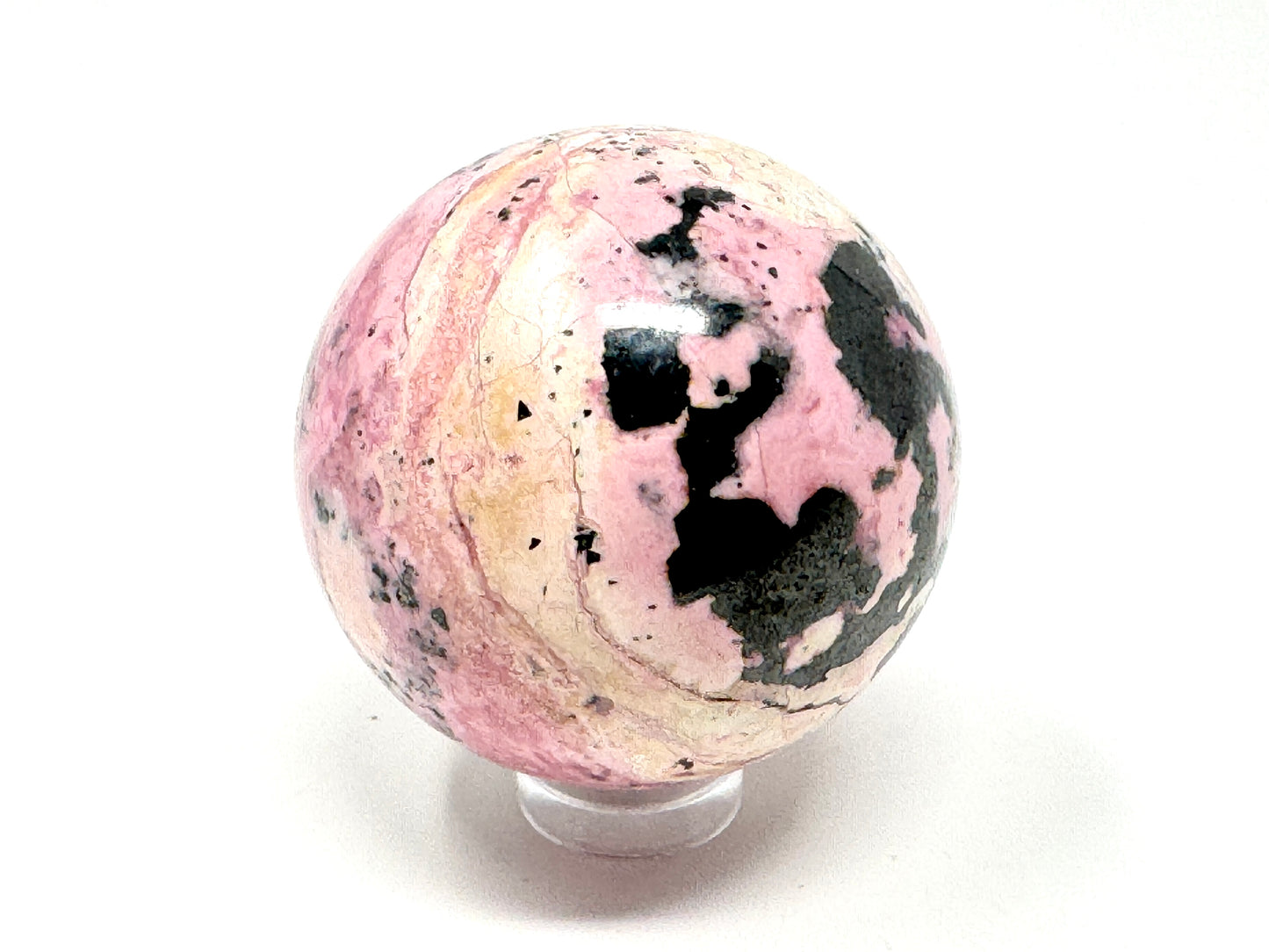 Peruvian Rhodonite Sphere 4.3cm