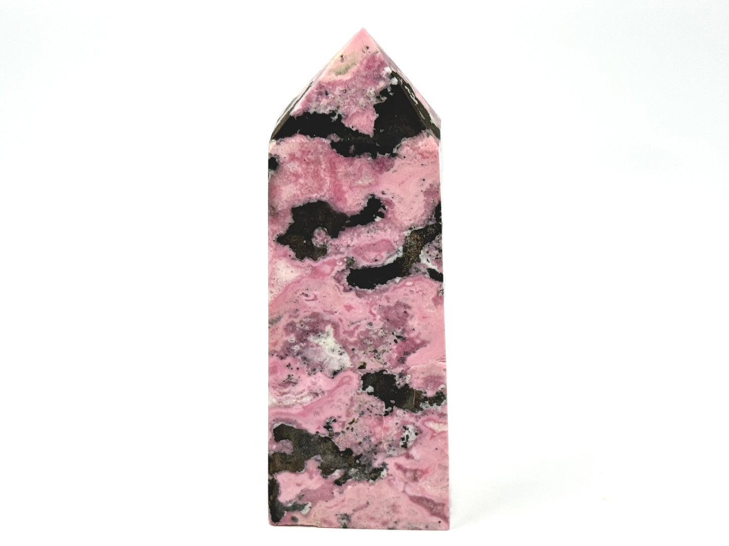Peruvian Rhodonite Crystal Tower 10.7cm