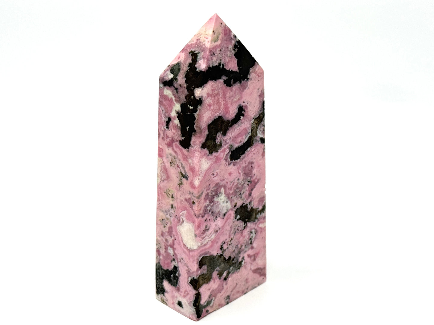 Peruvian Rhodonite Crystal Tower 10.7cm