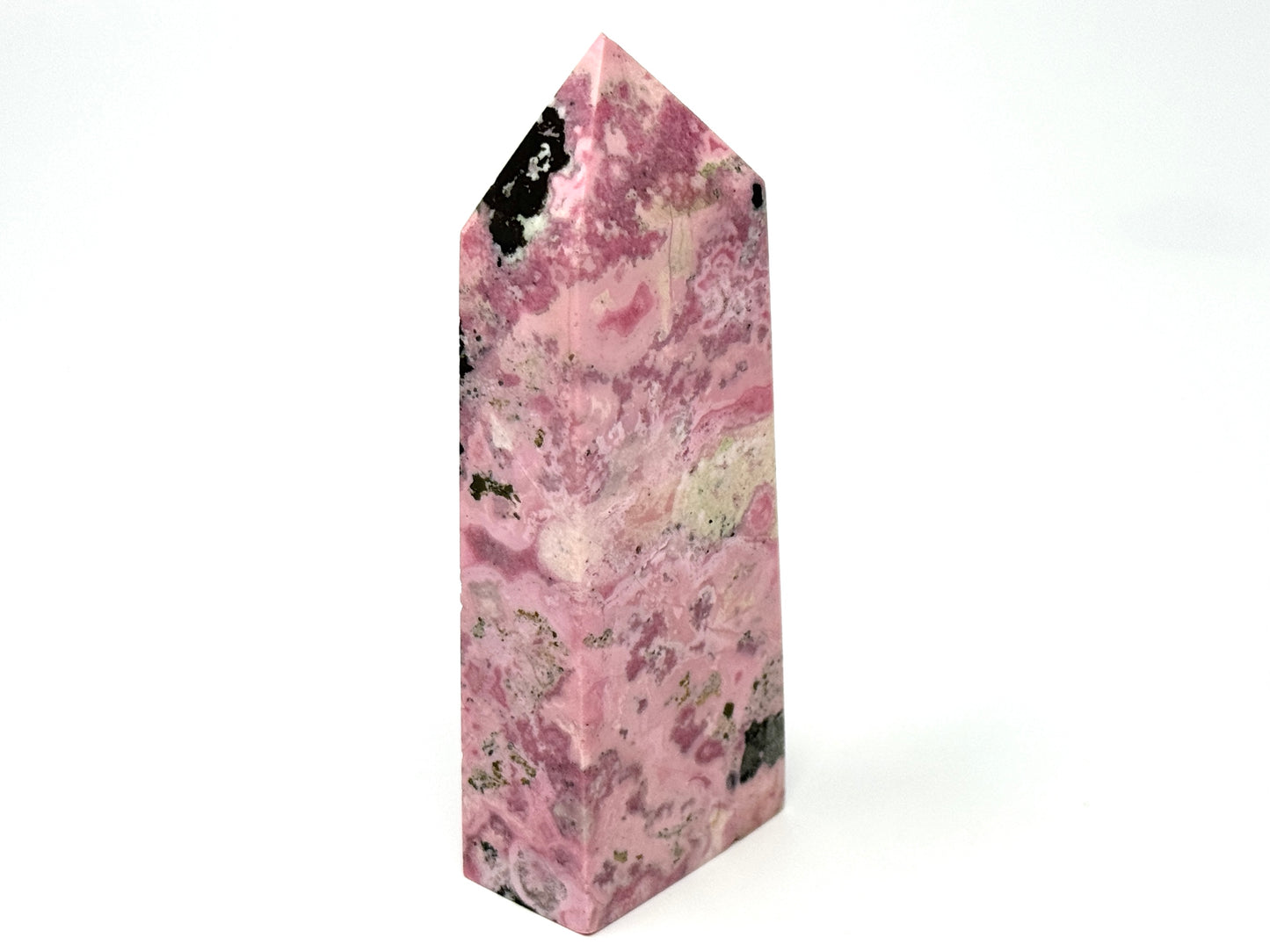 Peruvian Rhodonite Crystal Tower 10.7cm