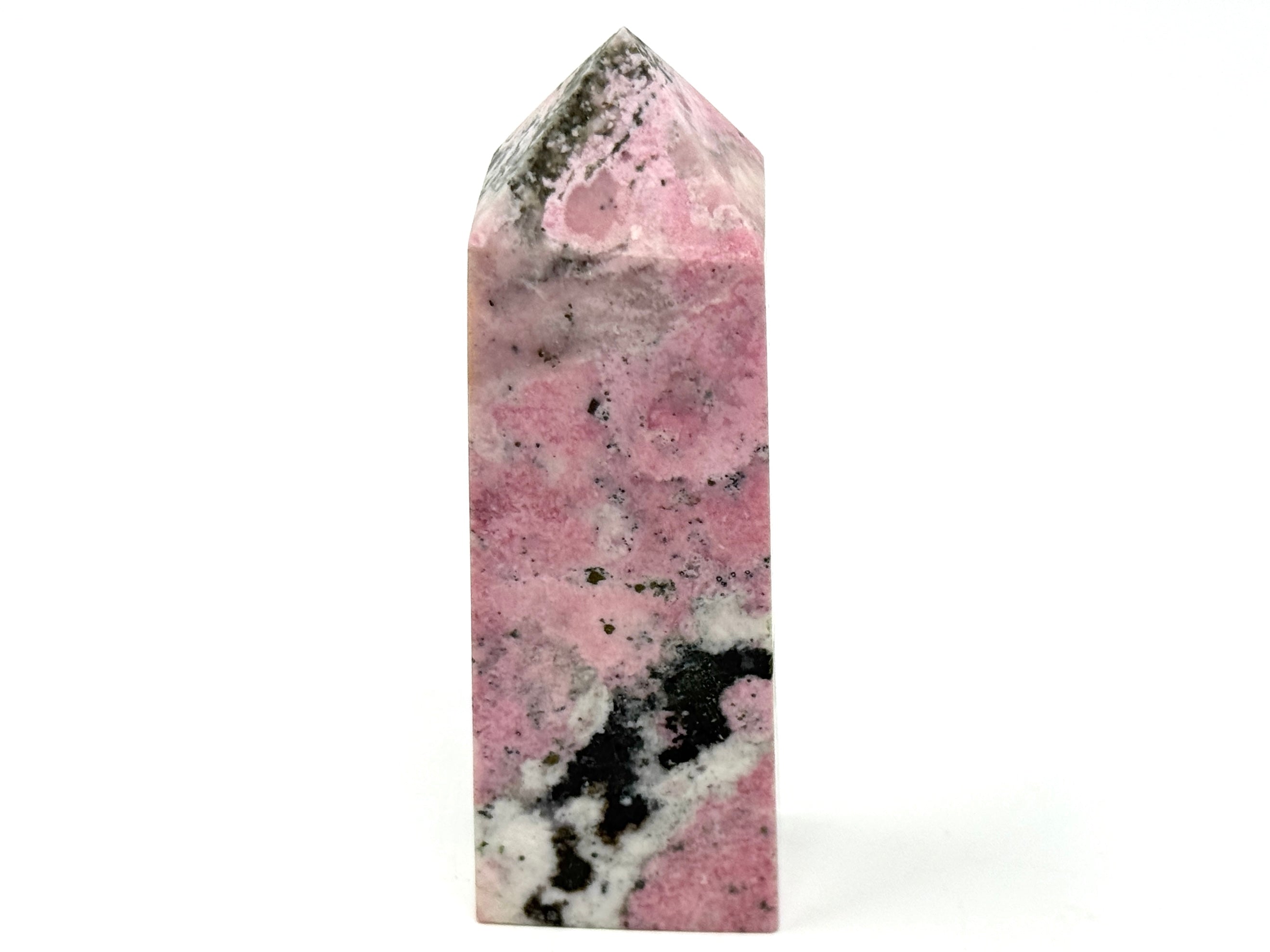 Peruvian Rhodonite Palm Tower | Shop Rhodonite For Sale Online ...