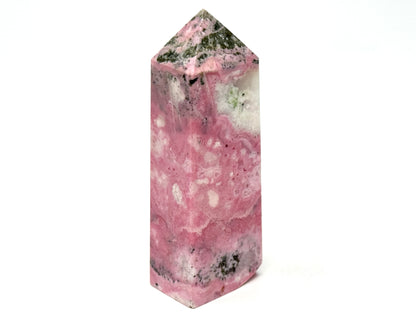 Peruvian Rhodonite Crystal Tower 8.3CM