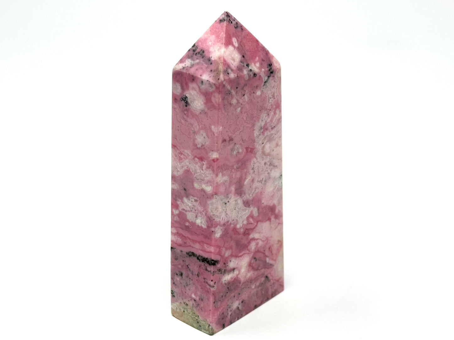 Peruvian Rhodonite Crystal Tower 9.9cm