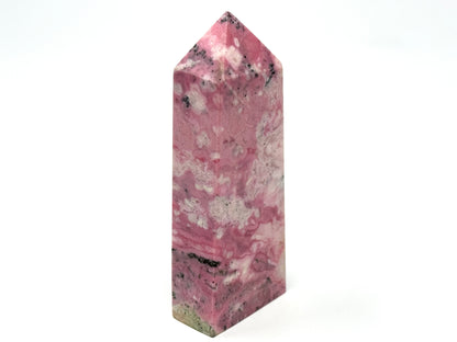 Peruvian Rhodonite Crystal Tower 9.9cm