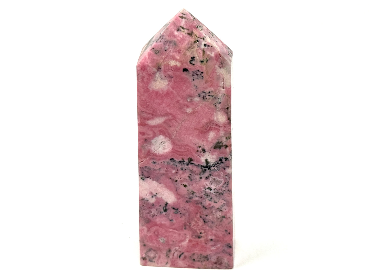 Peruvian Rhodonite Crystal Tower 9.6cm