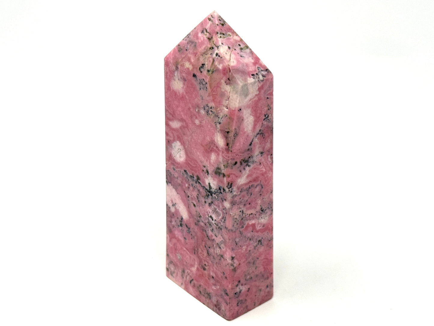 Peruvian Rhodonite Crystal Tower 9.6cm