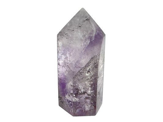 Amethyst Phantom Quartz Crystal Point 6.2cm