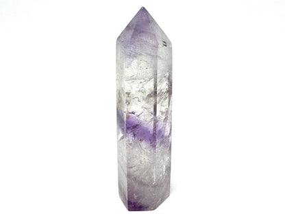 Amethyst Phantom Quartz Crystal Point 8.2cm