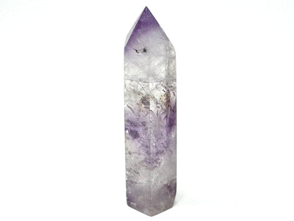 Amethyst Phantom Quartz Crystal Point 8.2cm