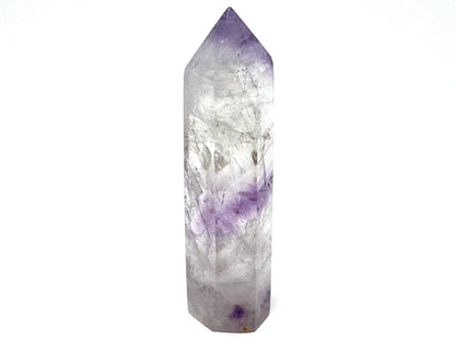 Amethyst Phantom Quartz Crystal Point 8.2cm