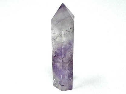 Amethyst Phantom Quartz Crystal Point 7.5cm
