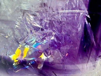 Amethyst Phantom Quartz Crystal Sphere 5cm