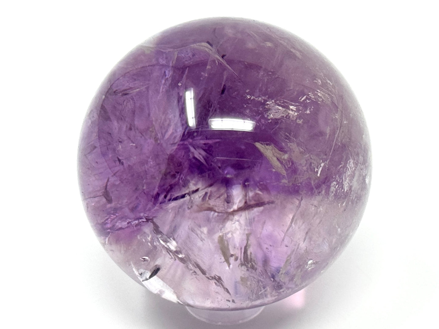 Amethyst Phantom Quartz Crystal Sphere 5.1cm