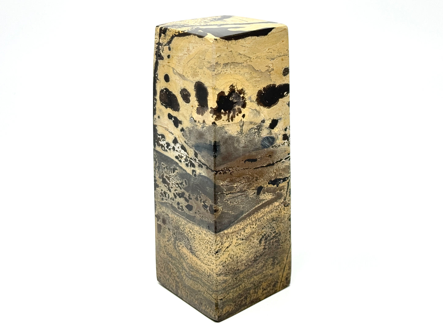 Large Picture Jasper Crystal Column 14.5cm