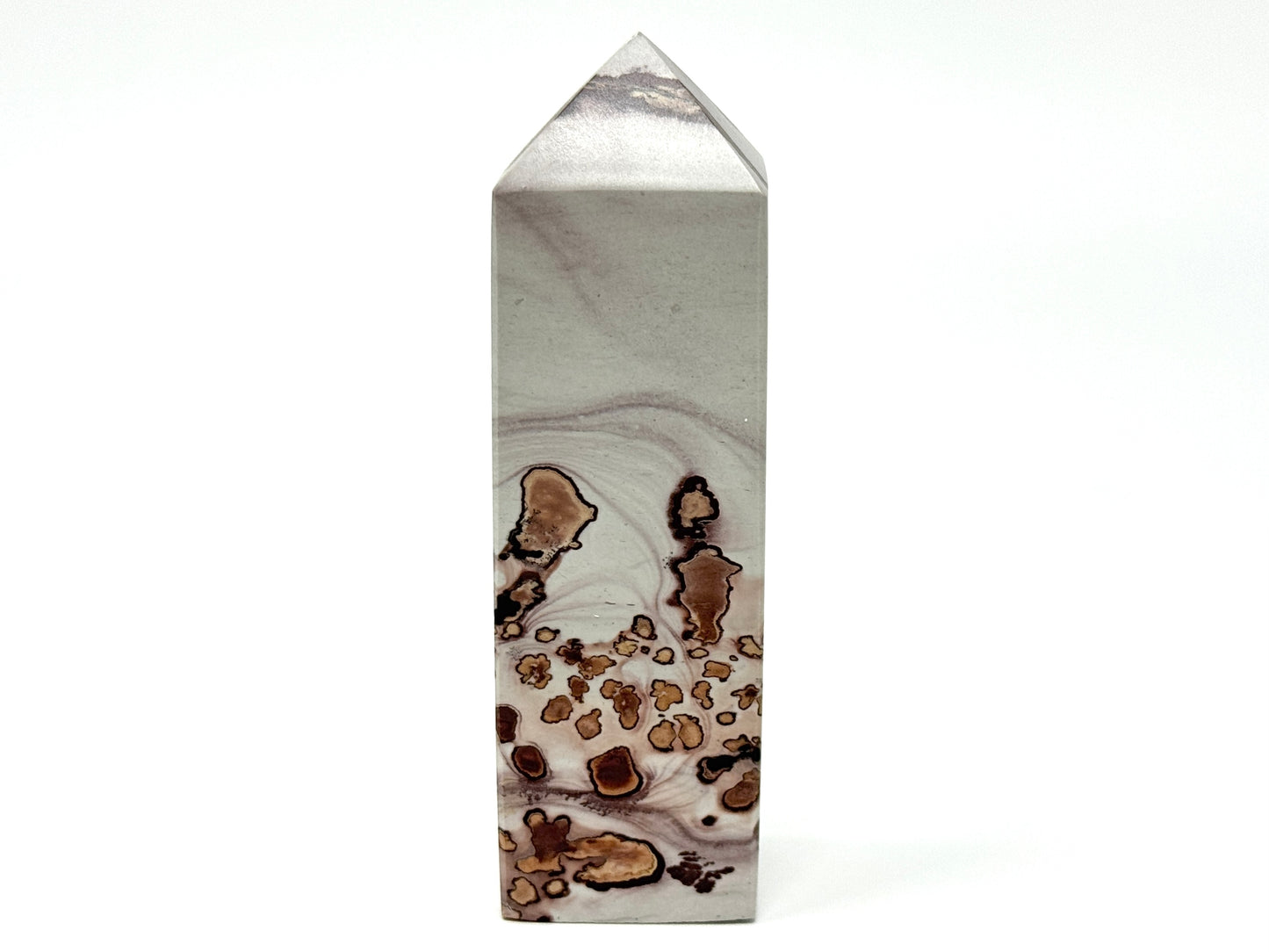 Picture Jasper Crystal Tower 9.7cm