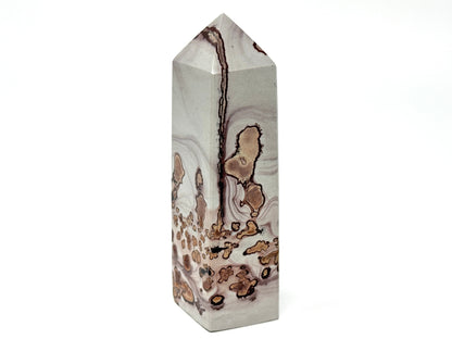 Picture Jasper Crystal Tower 9.7cm