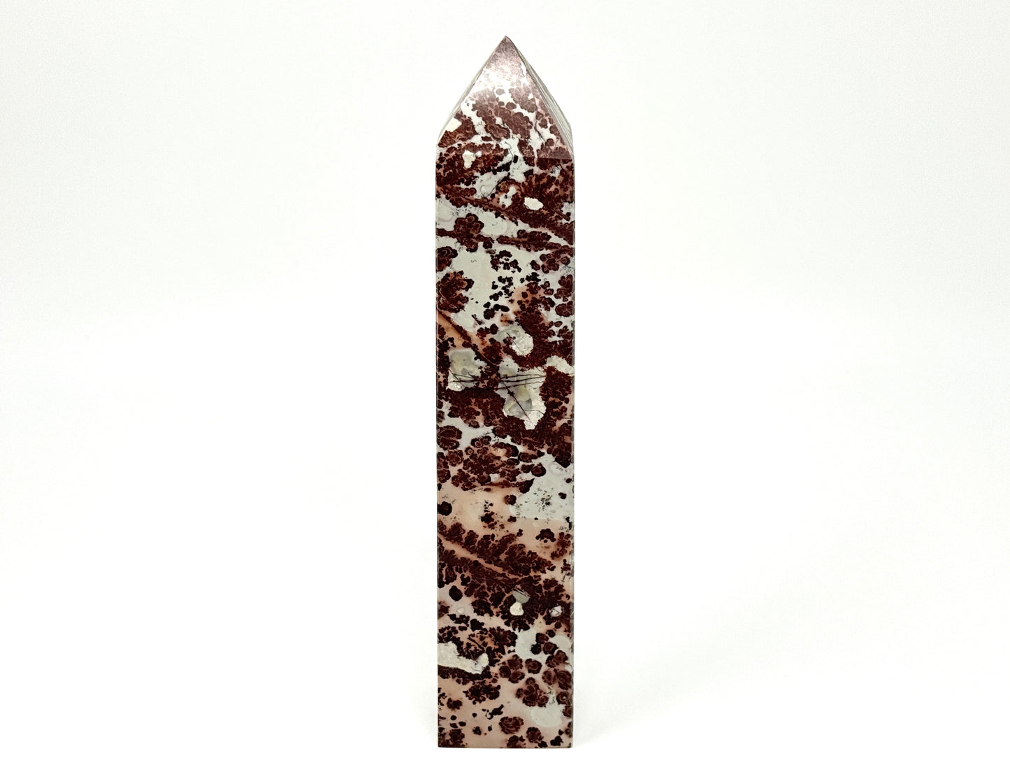 Large Picture Jasper Crystal Tower 25.5cm