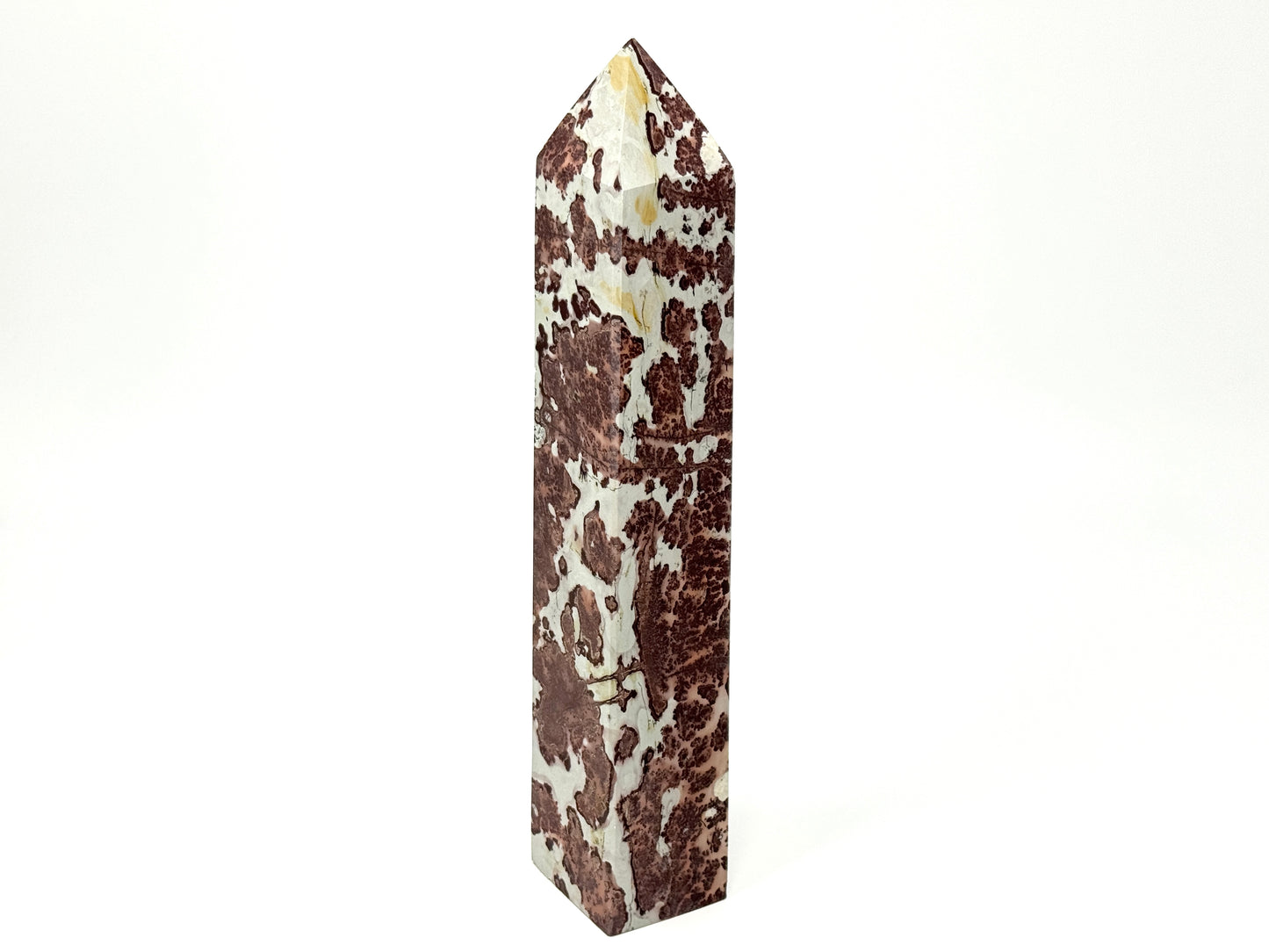 Large Picture Jasper Crystal Tower 25.5cm