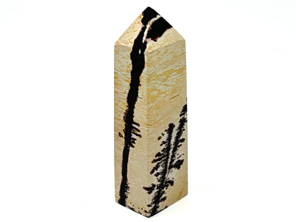Picture Jasper Crystal Tower 9.6cm