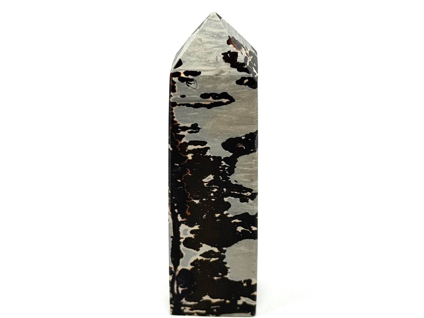 Picture Jasper Crystal Tower 9.8cm
