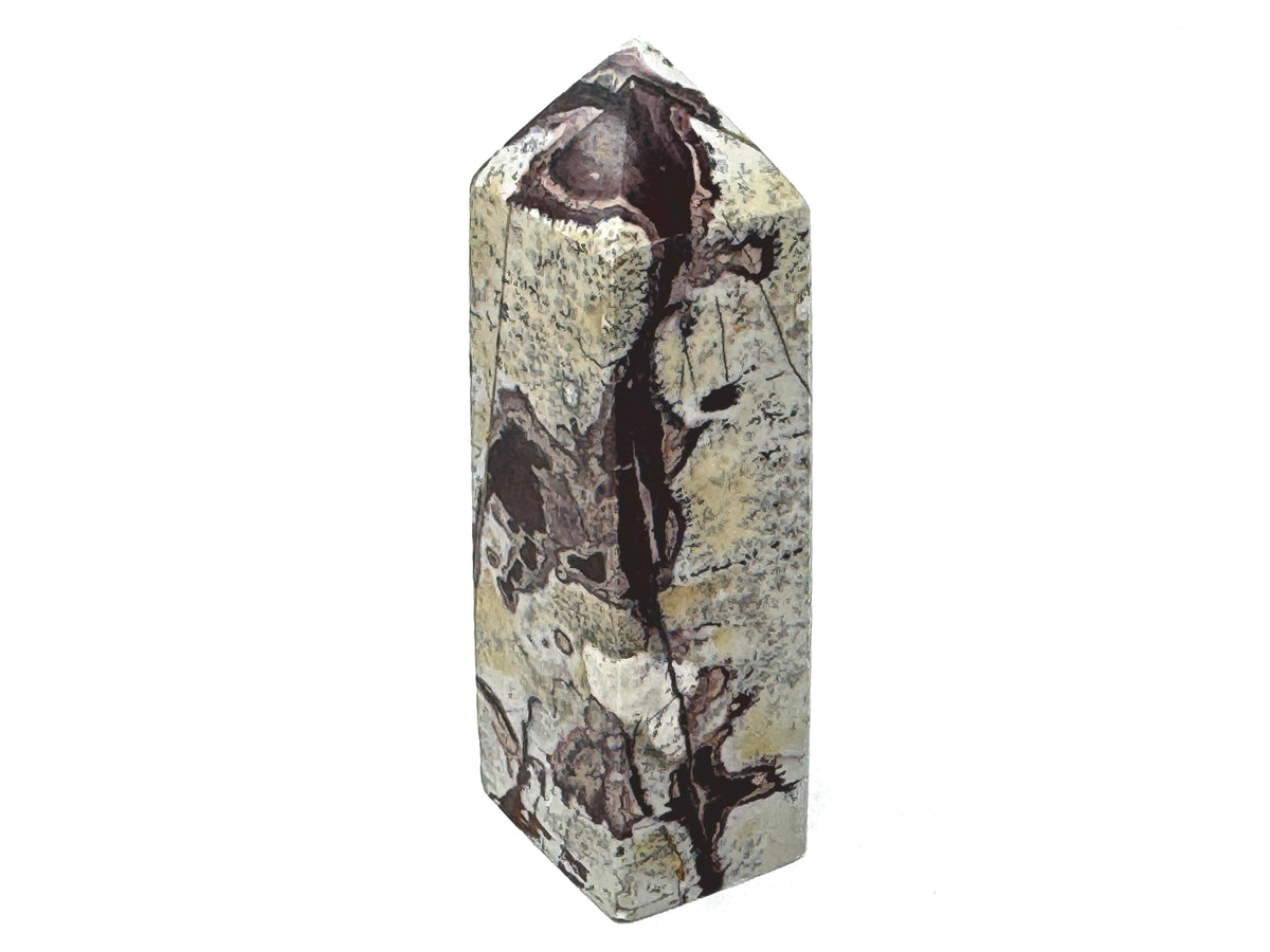 Picture Jasper Crystal Tower 8.1cm
