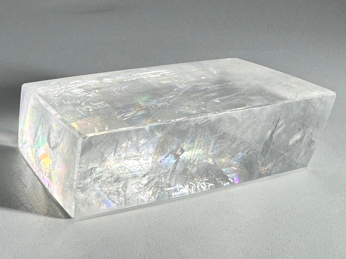 Polished Optical Calcite Crystal 6cm