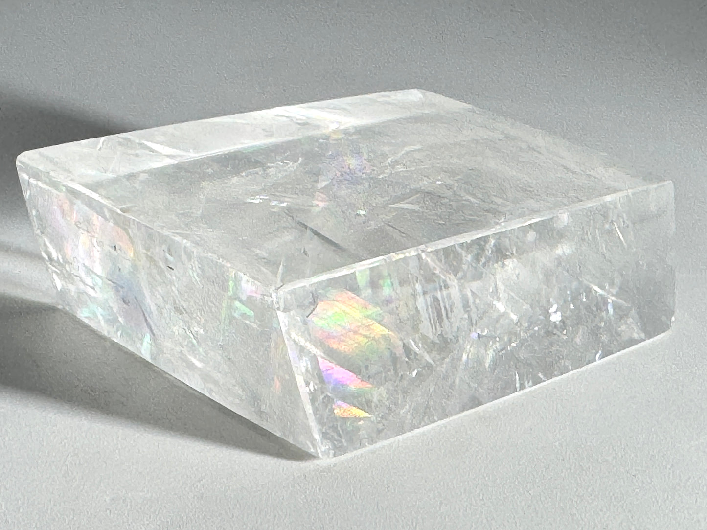 Polished Optical Calcite Crystal 6cm