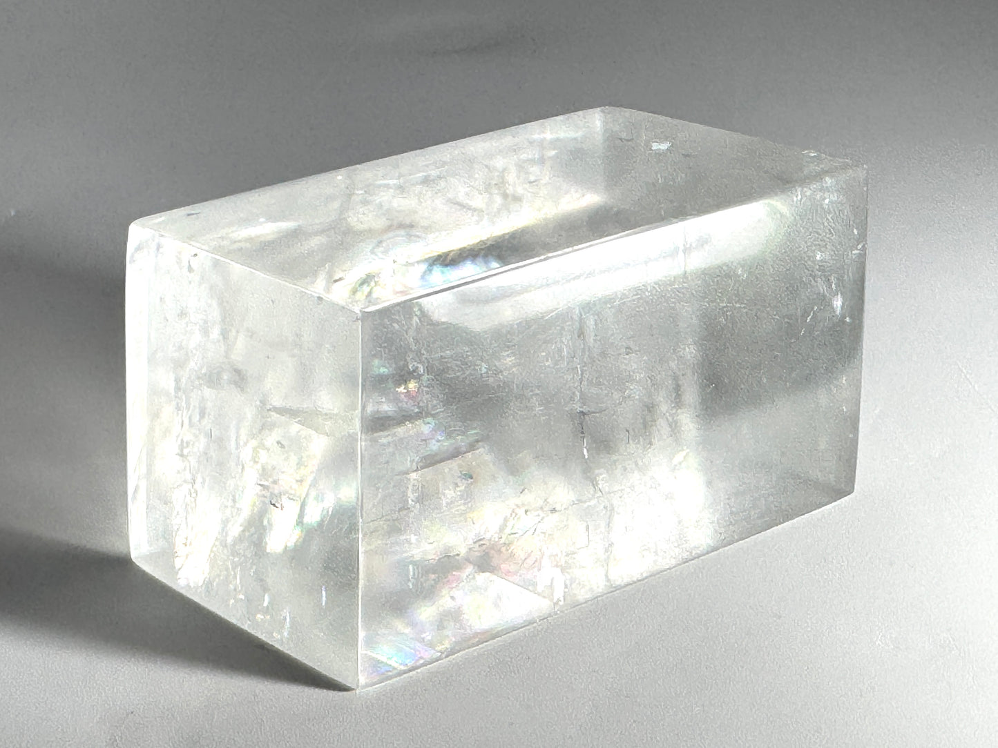 Polished Optical Calcite Crystal 6.3cm