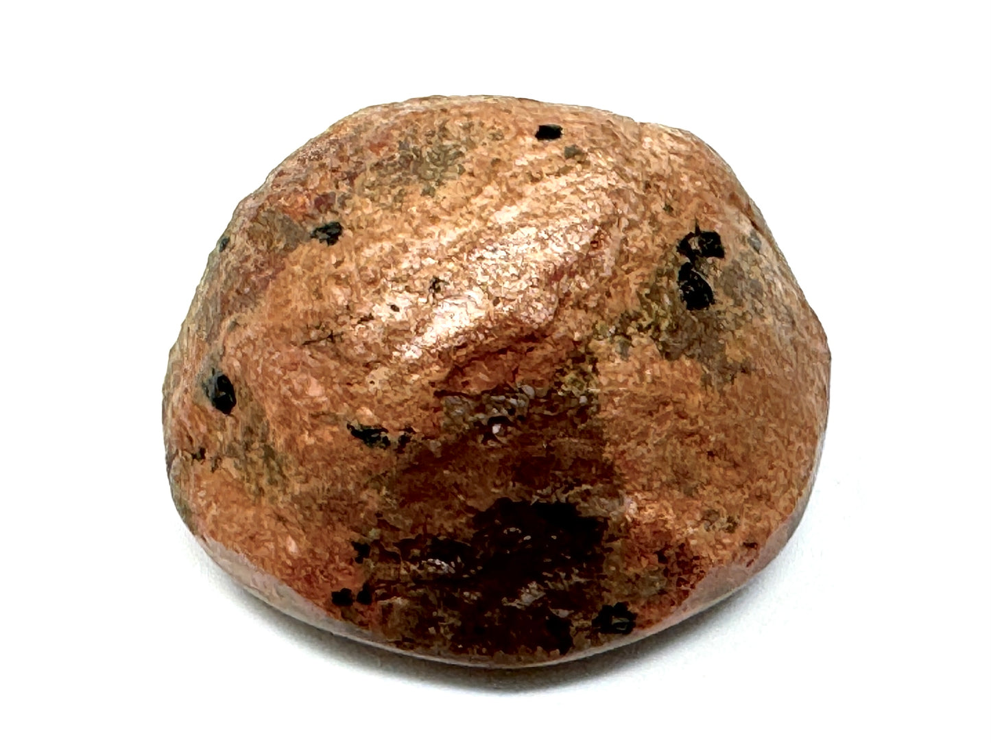 Large ethiopian Shewa Opal: Polished Chocolate Opal Gemstone 15.72 grams