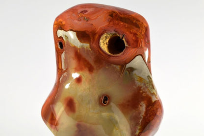 Large Polychrome Jasper Mounted Crystal Freeform 30.2cm