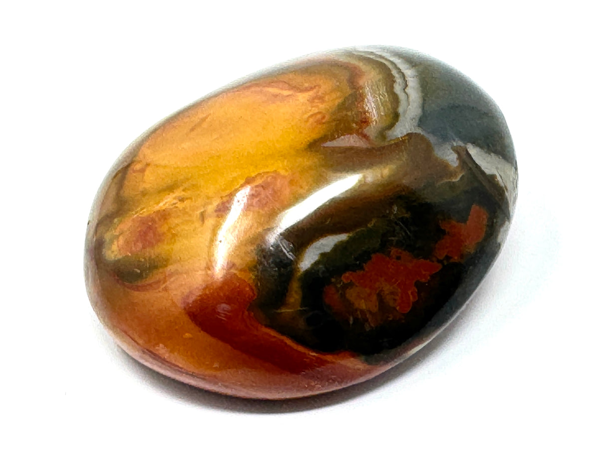 Polychrome Jasper Crystal Pebble 6.9cm