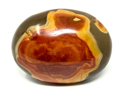 Polychrome Jasper Crystal Pebble 6.7cm