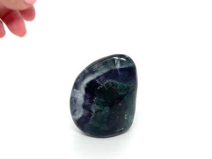 Rainbow Fluorite Crystal Freeform 11.4cm