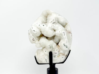 Mounted Druzy Moss Agate Freeform 14.7cm
