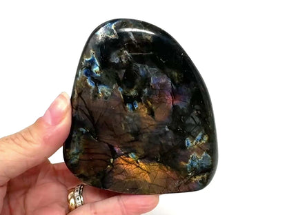 Rainbow Labradorite Freeform Crystal 8.7cm