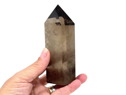 Large Smoky Quartz Crystal Point 12.2cm