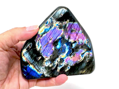 Rainbow Labradorite Freeform Crystal 10.7cm
