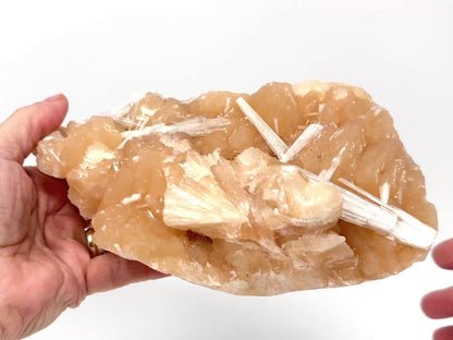 Large Natural Zeolite Crystal Stilbite 20cm