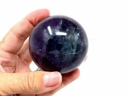 Fluorite Crystal Sphere 6.1cm