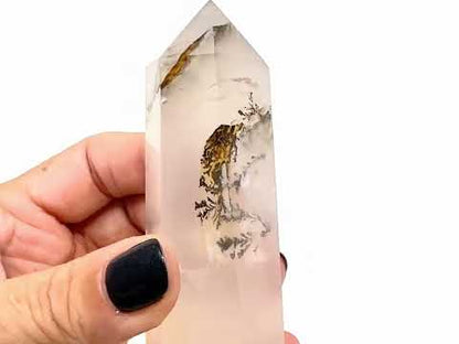 Dendritic Quartz Crystal Point 8.5cm