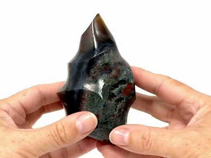 Ocean Jasper Crystal Flame Shape 10.6cm