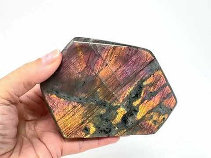 Large Sunset Labradorite Freeform Crystal 12.2cm