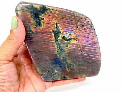 Large Sunset Labradorite Freeform Crystal 11.4cm
