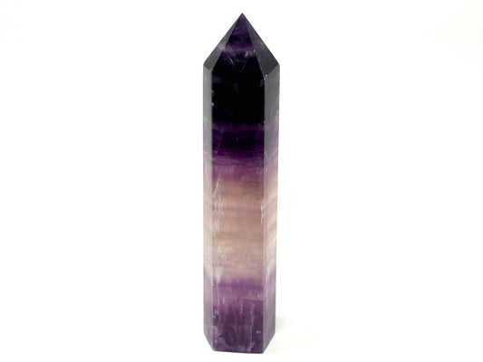 Purple Fluorite Crystal Point 15.4cm