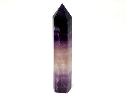 Purple Fluorite Crystal Point 15.4cm