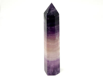 Purple Fluorite Crystal Point 15.4cm
