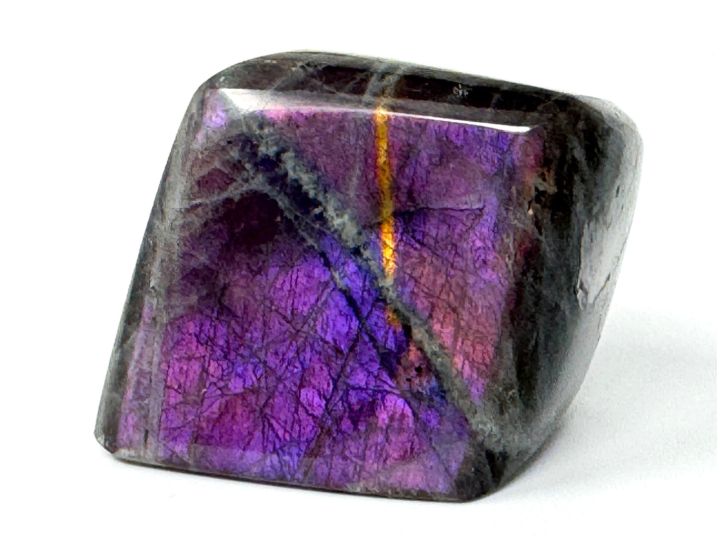 Purple Labradorite Freeform Crystal 4.3cm